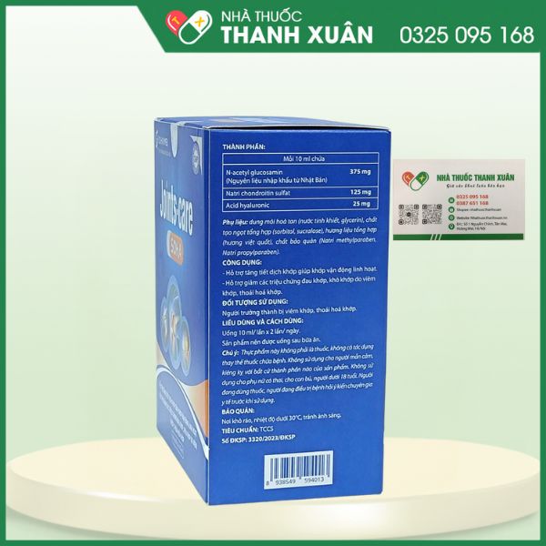 Joints-Care SOHA hỗ trợ tăng tiết dịch tiết khớp giúp khớp vận động linh hoạt